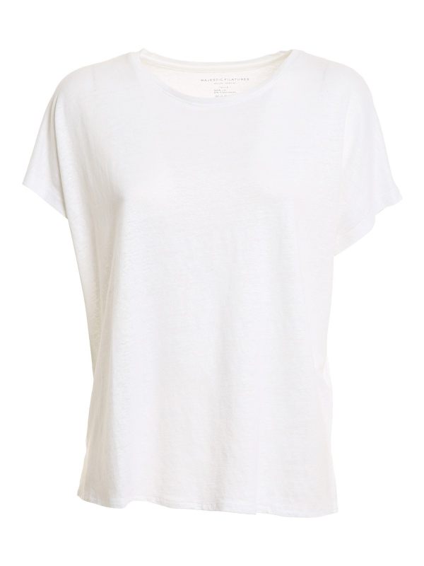 Majestic Filatures T-Shirt - Blanc