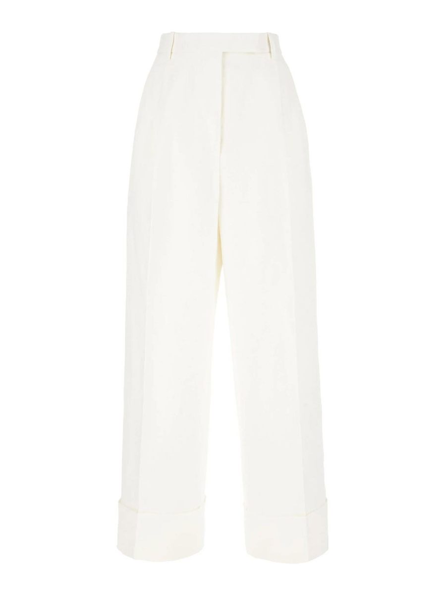 Thom Browne Pantalons Décontractés - Blanc