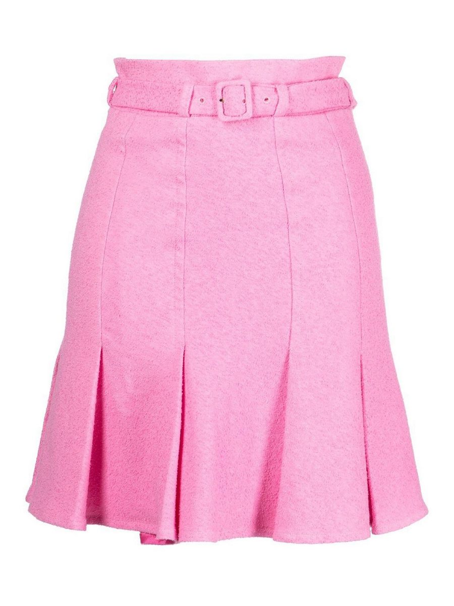 Patou Jupe Midi - Rose