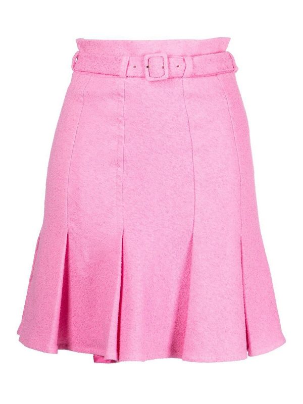 Patou Jupe Midi - Rose
