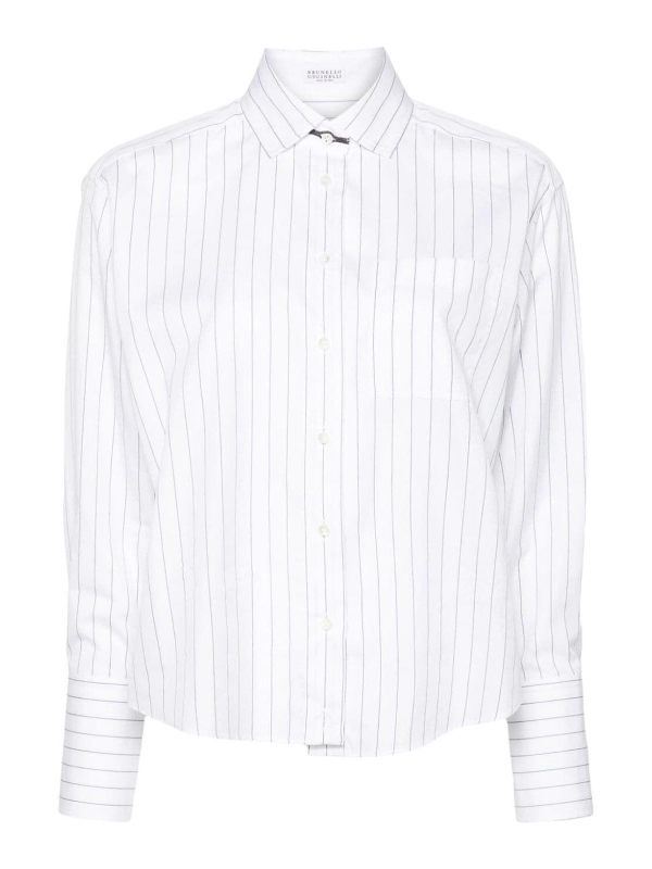 Brunello Cucinelli Chemise - Blanc