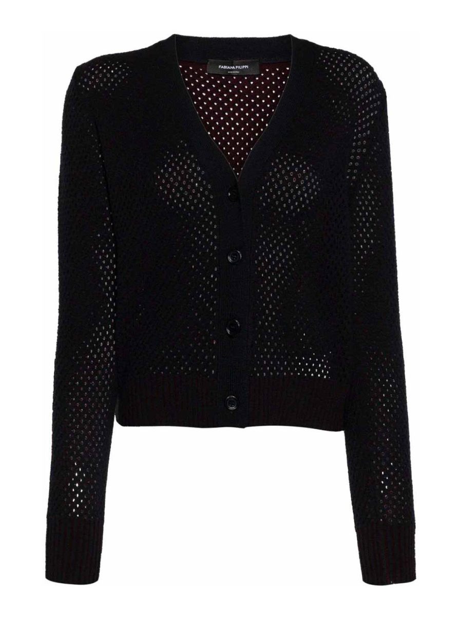 Fabiana Filippi Cardigan - Bleu