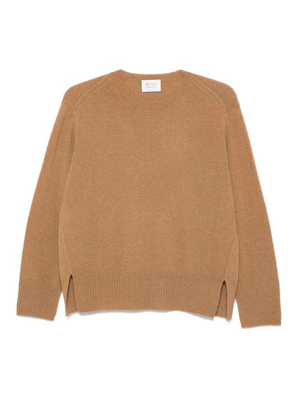 Be You Pull Col Rond - Camel