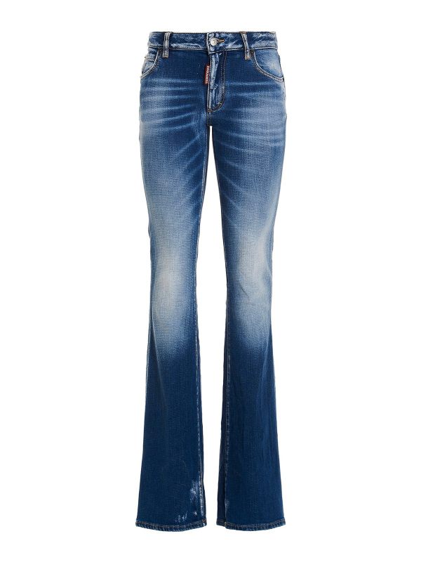 Dsquared2 Jean Évasé - Bleu