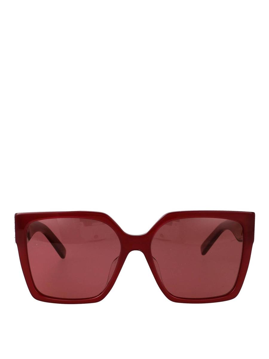 Givenchy Lunettes De Soleil - Rouge Brun