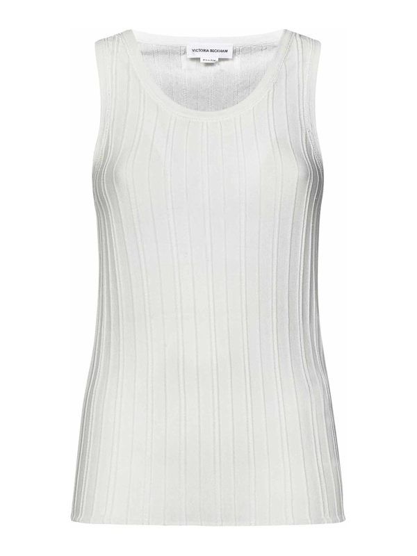 Victoria Beckham Top - Blanc