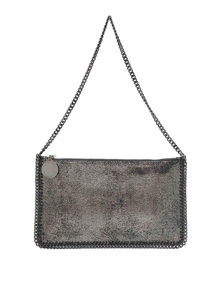 Stella Mccartney Sac Porté Épaule - Argent