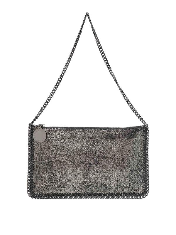 Stella Mccartney Sac Porté Épaule - Argent