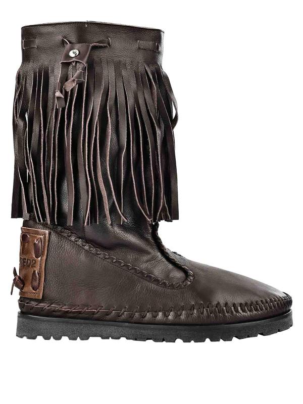 Dsquared2 Bottines - Marron