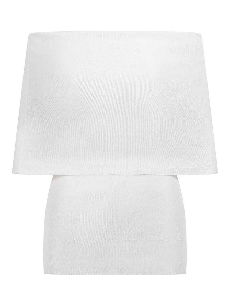 Mvp Wardrobe Pull Col Bateau - Blanc