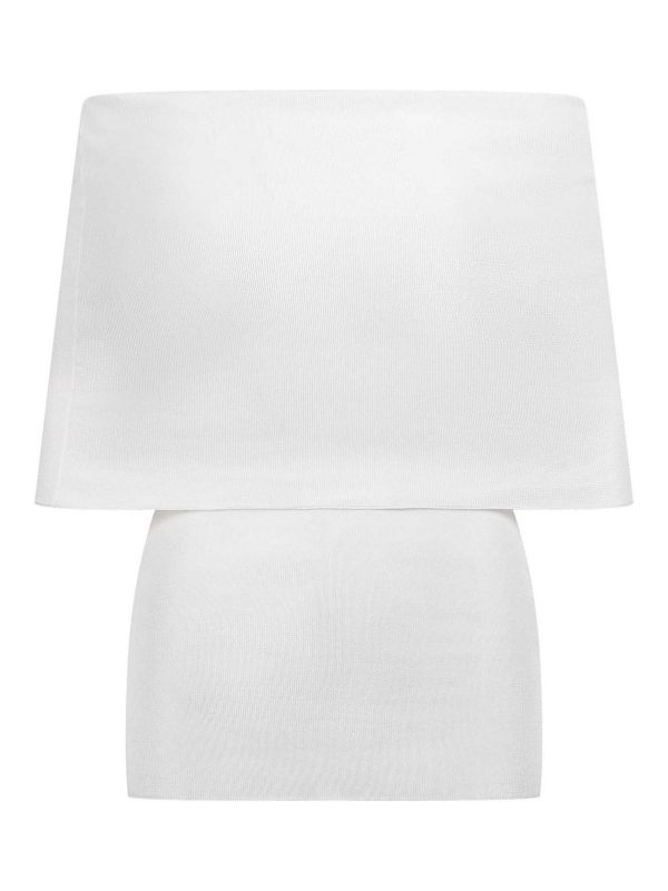 Mvp Wardrobe Pull Col Bateau - Blanc