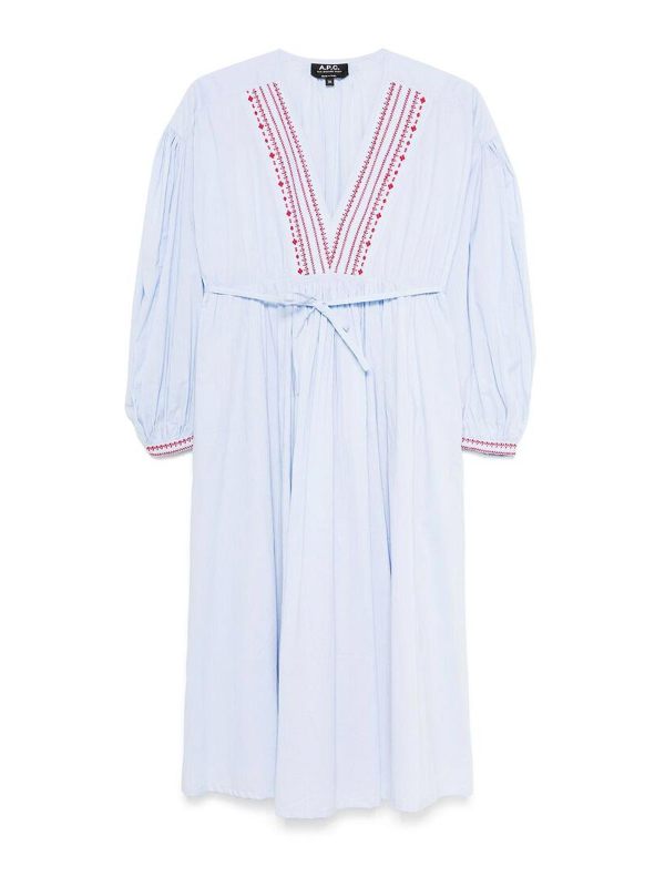 A. P.C. Robe Au Genou - Bleu