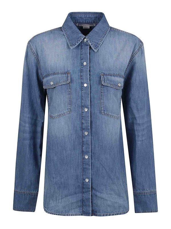 Stella Mccartney Chemise - Bleu