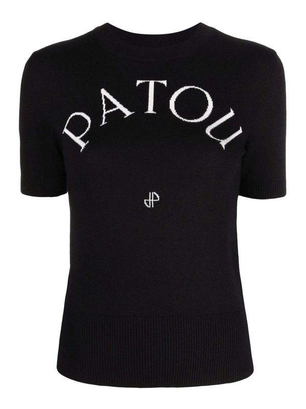 Patou Pull Col Rond - Noir