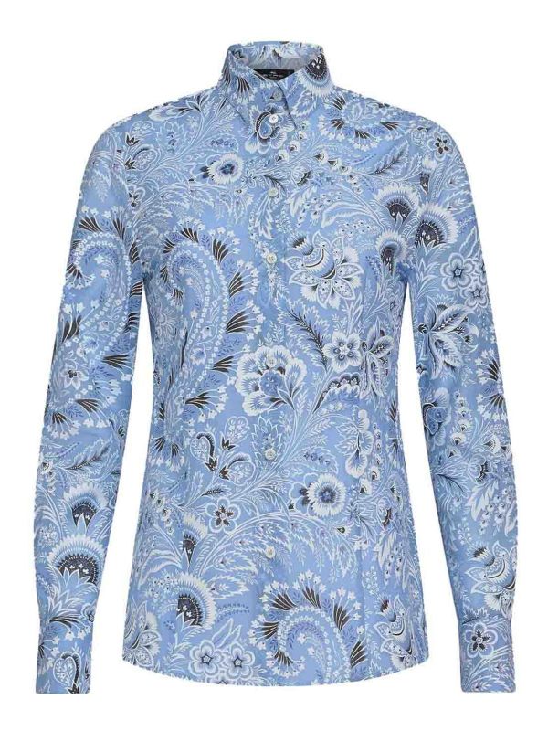 Etro Chemise - Bleu Clair
