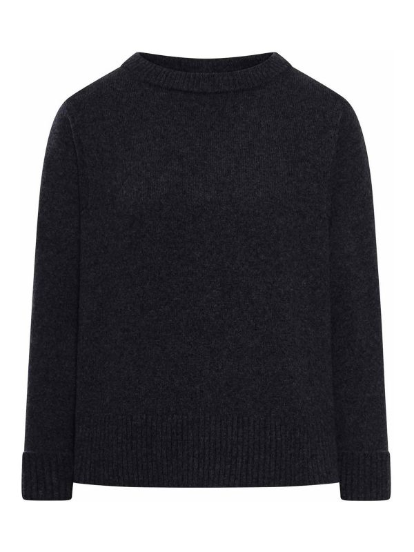 Roberto Collina Pull Col Rond - Noir