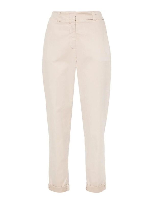 Peserico Pantalons Décontractés - Beige