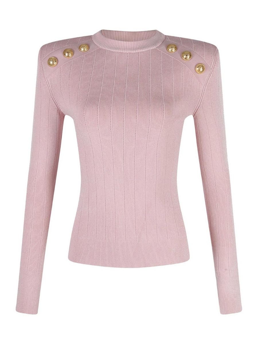 Balmain Cardigan - Rose
