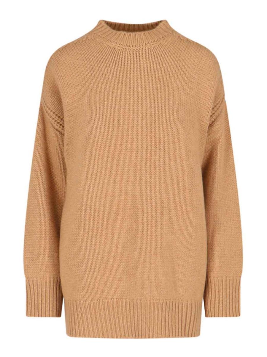 Sa Su Phi Pull Col Rond - Marron