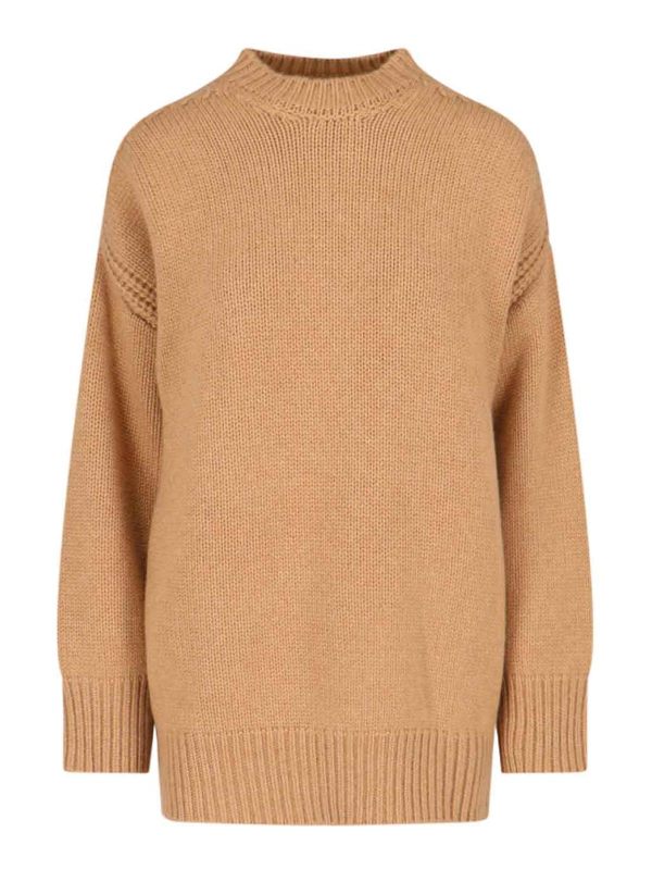 Sa Su Phi Pull Col Rond - Marron