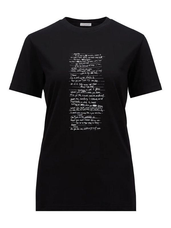 Moncler T-Shirt - Noir