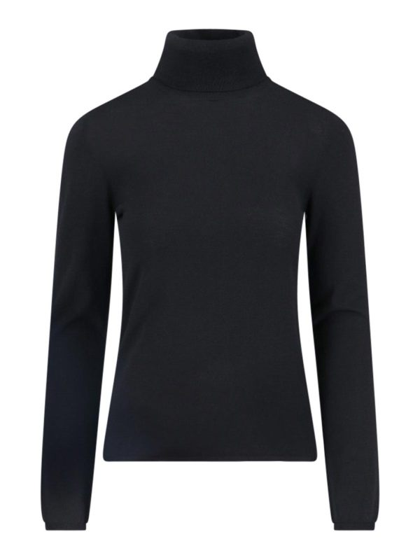 Zanone Pull Col Roulé - Noir
