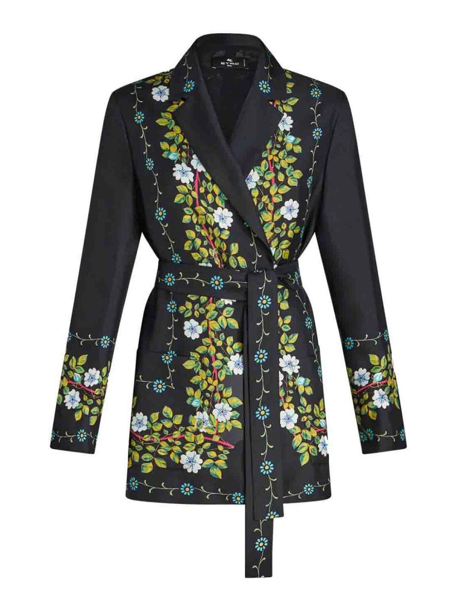 Etro Veste Casual - Noir