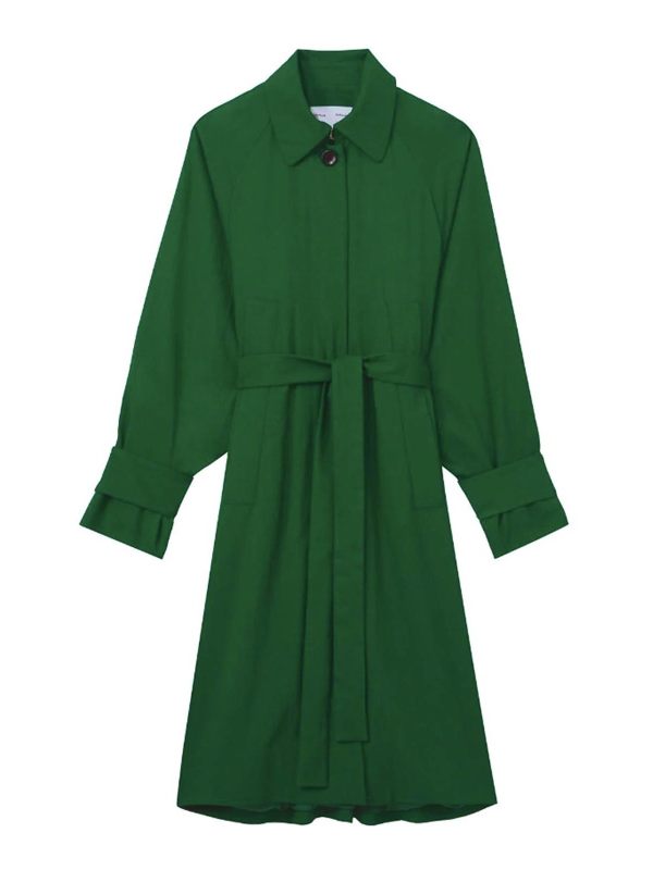 Proenza Schouler Manteau Court - Vert