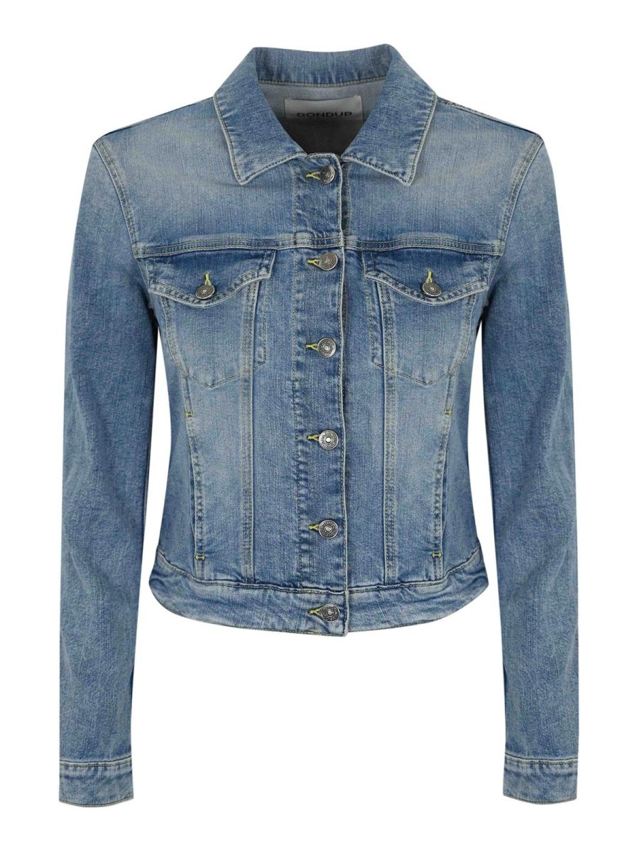 Dondup Veste En Jean - Délavé