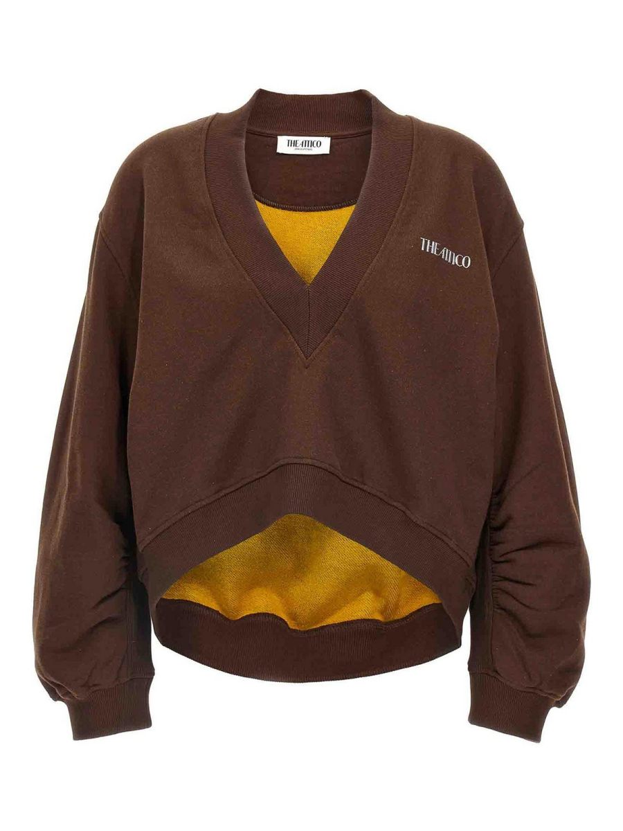 The Attico Sweat-Shirts - Marron