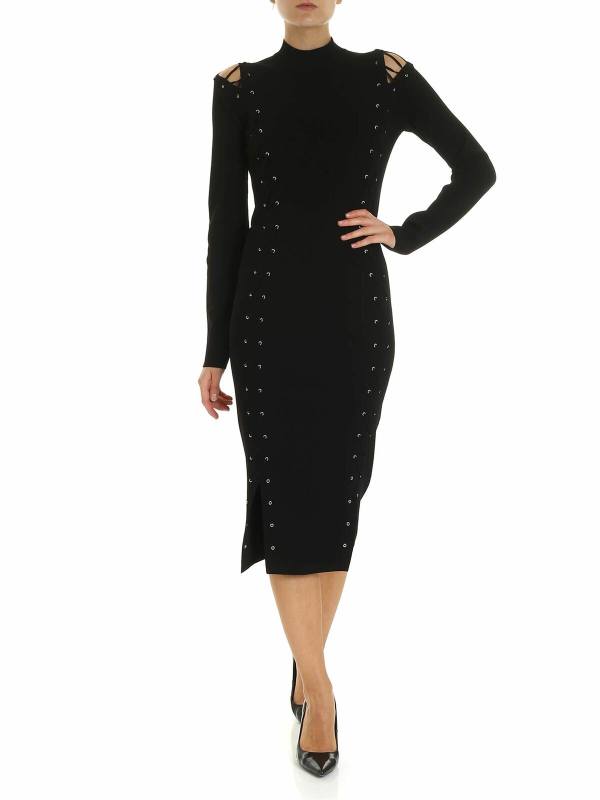 McQ Alexander Mcqueen Maxi Robe - Noir