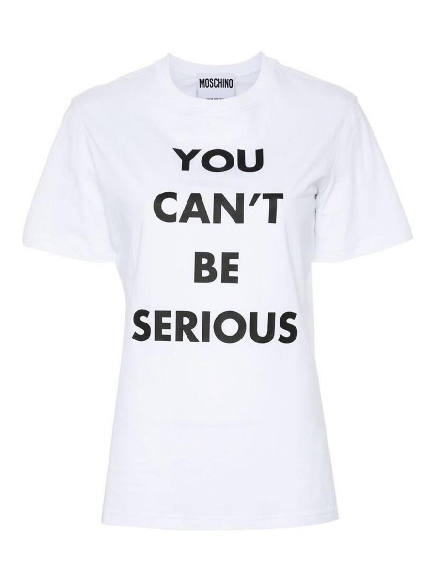 Moschino T-Shirt - Blanc