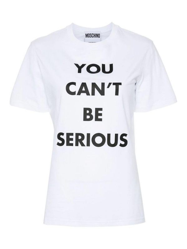 Moschino T-Shirt - Blanc