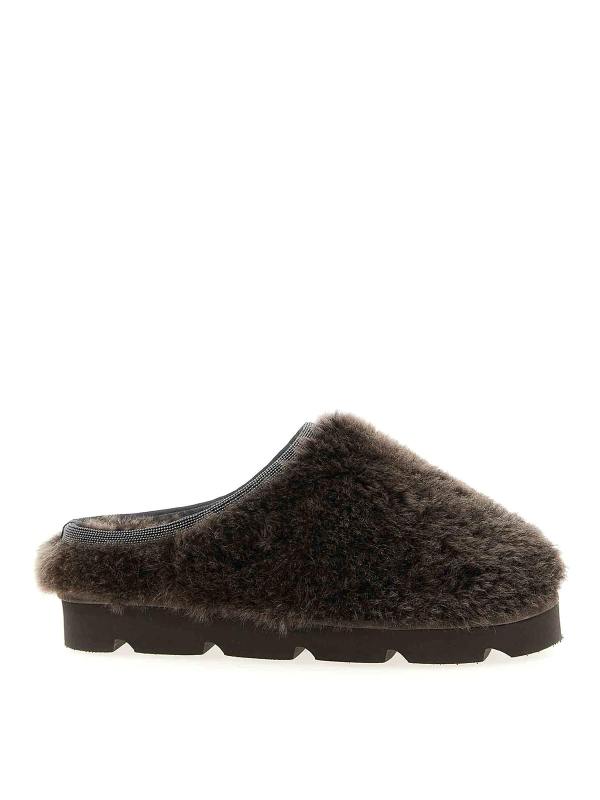 Brunello Cucinelli Mules - Marron