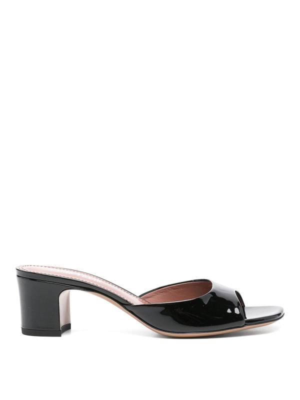 Paris Texas Mules - Noir