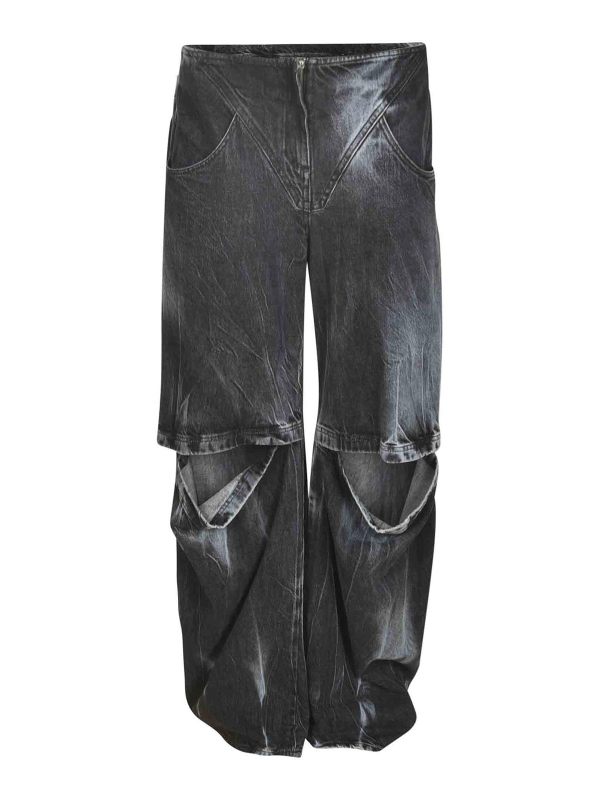 Alessandro Vigilante Pantalons Décontractés - Noir