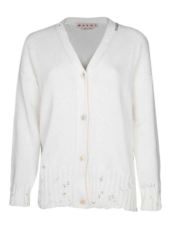 Marni Cardigan - Blanc