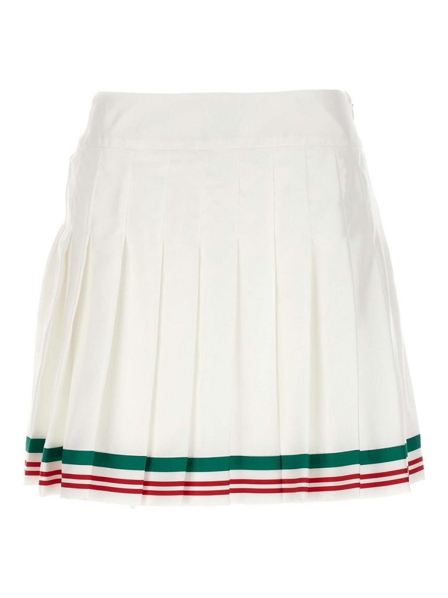 Casablanca Jupe Midi - Blanc
