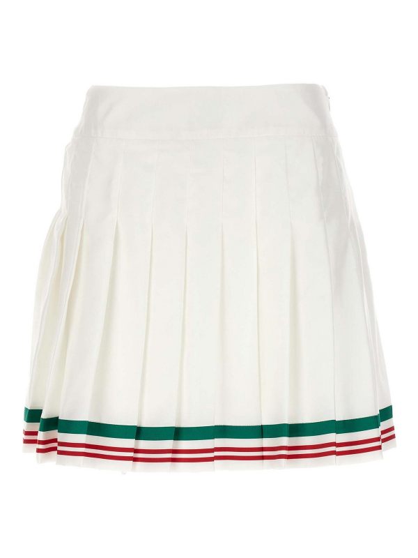 Casablanca Jupe Midi - Blanc