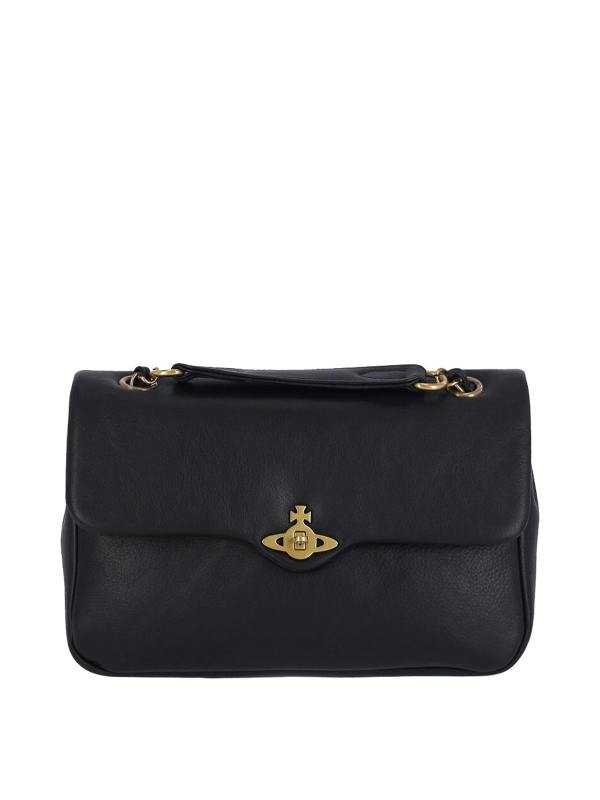 Vivienne Westwood Sac Porté Épaule - Noir