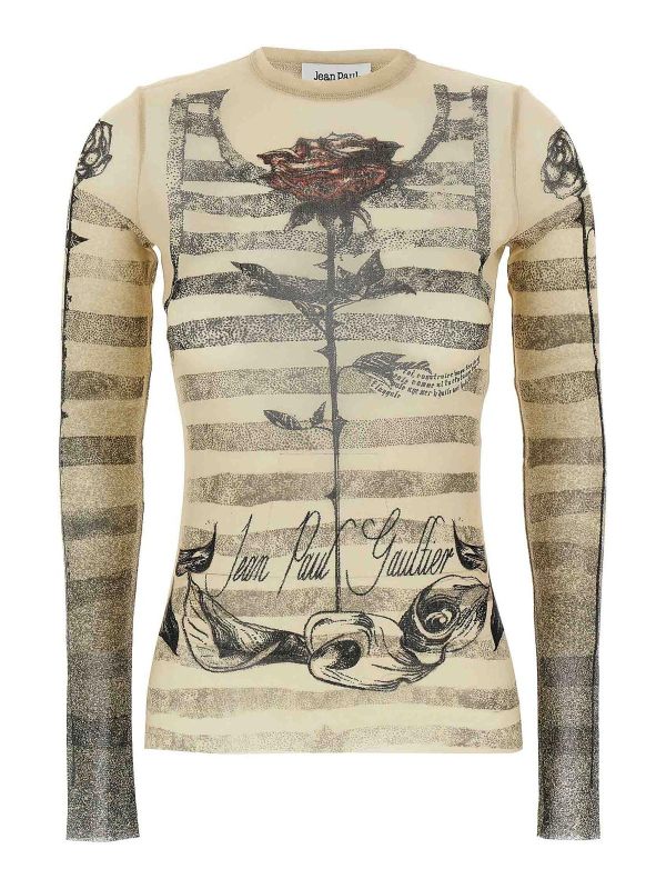 Jean Paul Gaultier Top - Multicolore