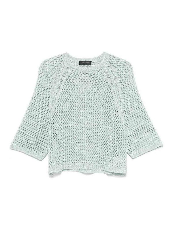Fabiana Filippi Pull Col Rond - Blanc