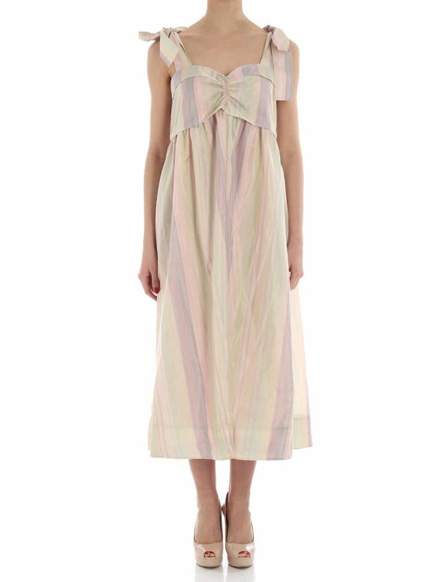 See by Chloé Robe Au Genou - Multicolore