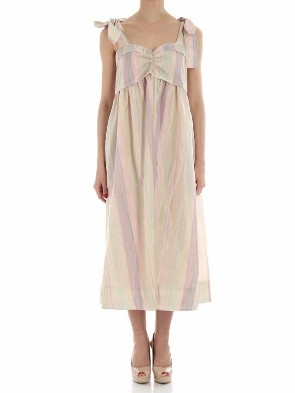 See by Chloé Robe Au Genou - Multicolore