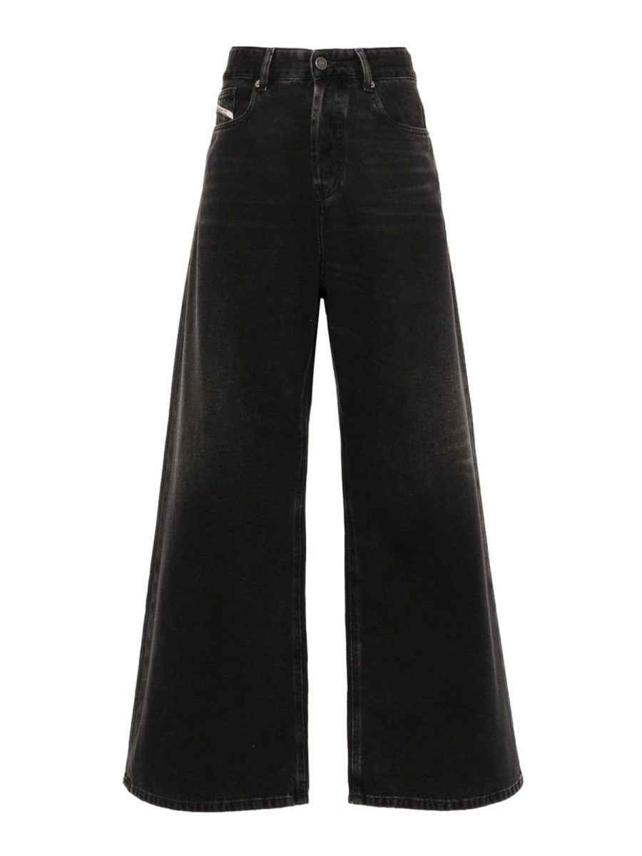 Diesel Jean Droit - Noir