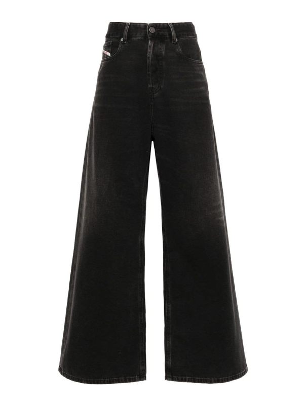 Diesel Jean Droit - Noir
