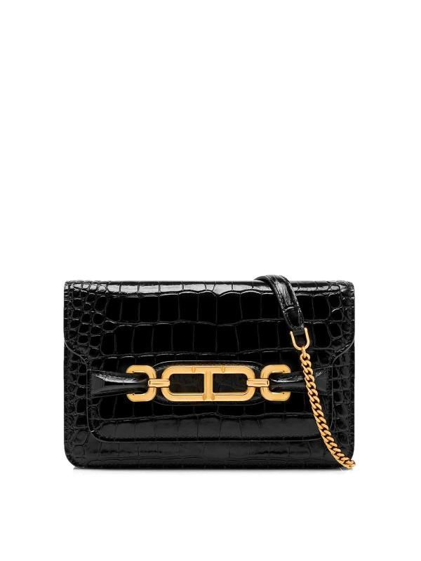 Tom Ford Sac Porté Épaule - Noir