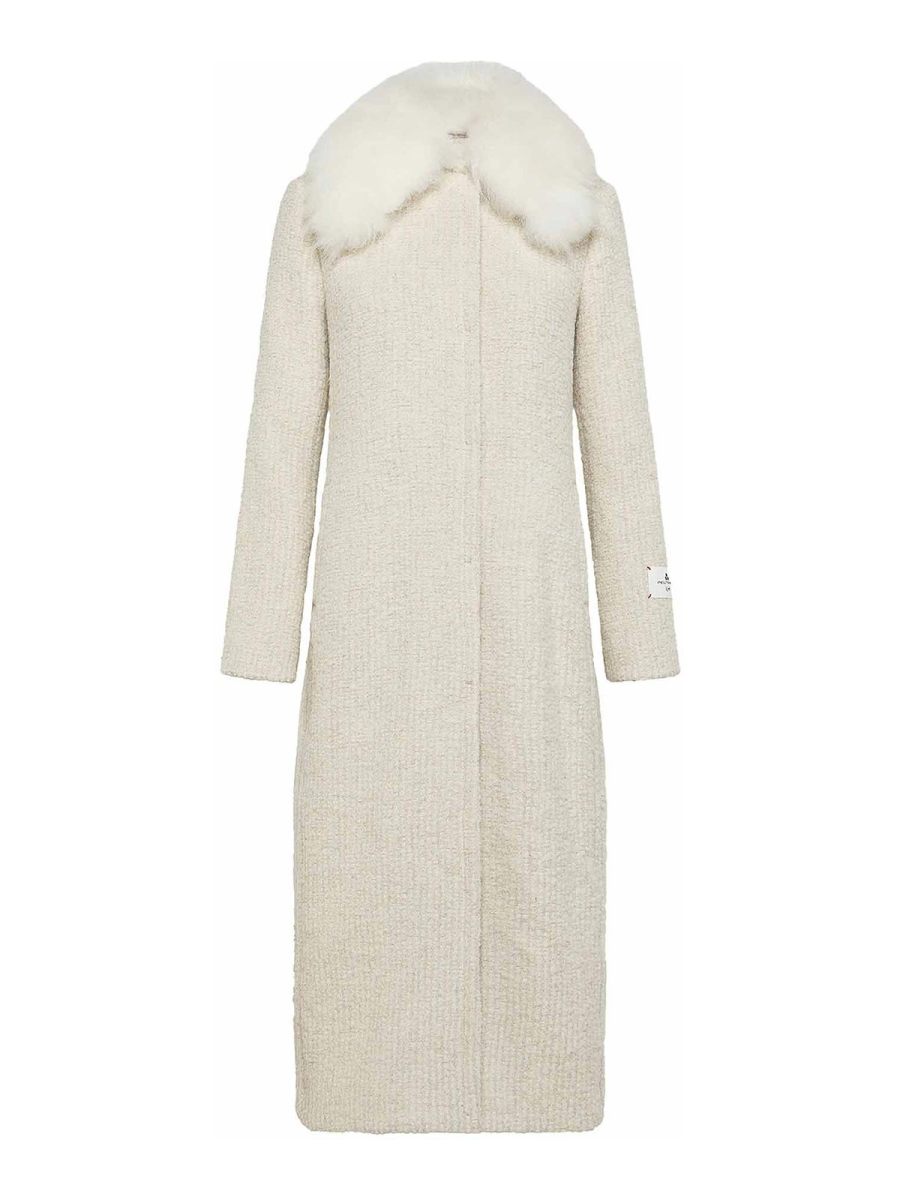 Peuterey Manteau Long - Crème
