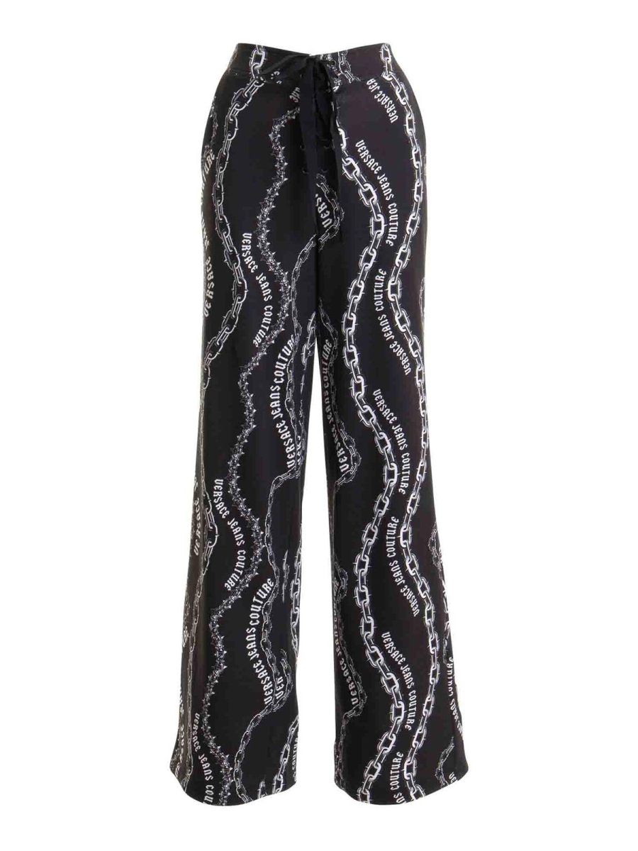 Versace Jeans Couture Pantalons Décontractés - Noir