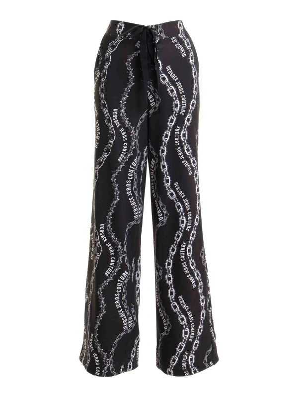 Versace Jeans Couture Pantalons Décontractés - Noir